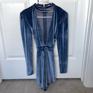Velvet romper